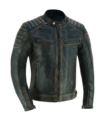 Chaqueta de cuero de moto Moda y complementos de segunda mano