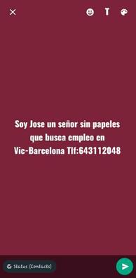 patio bolsillo Jarra Vic Ofertas de empleo en Barcelona. Buscar y encontrar trabajo | Milanuncios
