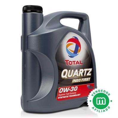 6 litros total Quartz Ineo First 0W30 : : Coche y moto