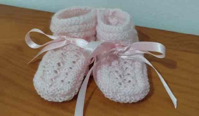 Milanuncios Patucos rosa hechos a mano