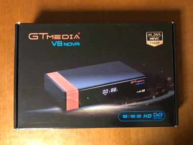 GTMEDIA V8 UHD 4K Ultra HD Digital Satellite Receptor, FTA H.265 TV Sat  Decodificador DVB-S/S2/S2X+T/T2/Cable/ISDB-T/ATSC-C, WiFi incorporado 2.4G