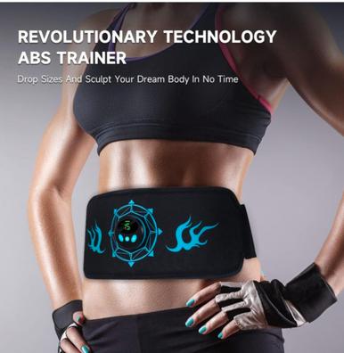 Beurer EM 37 Cinturón muscular abdominal, entrenamiento abdominal EMS,  estimulación muscular para fortalecer y regenerar los músculos abdominales,  70-140 cm