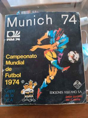 Album futbol mundial munich 74 Cromos de colección y segunda
