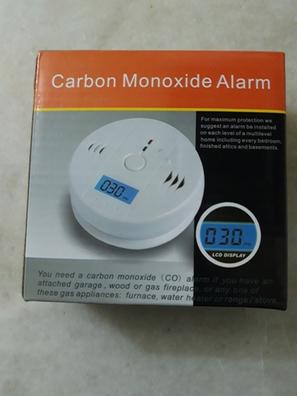 Detector de monóxido de carbono con sonido de sirena independiente