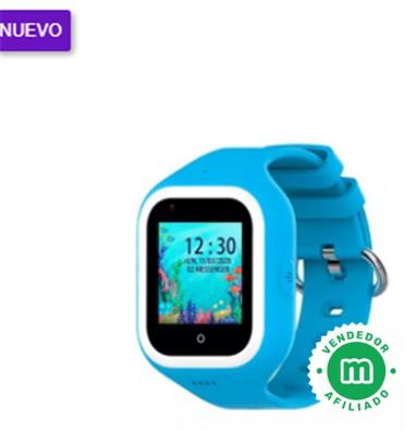 SaveFamily SUPERIOR. Reloj inteligente niño con Cámara. Llamadas, Botón SOS  , Anti-Bullying, Chat Privado, Modo Colegio, Mensajes y Waterproof. Reloj  GPS niños. Smartwatch niño Azul : : Moda