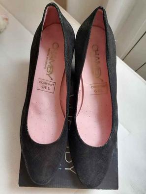 Zapatos tacon dorados de segunda mano para mujer Milanuncios