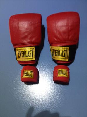Tobillera kick boxing muay thai adulto Outshock negro/rojo - Decathlon