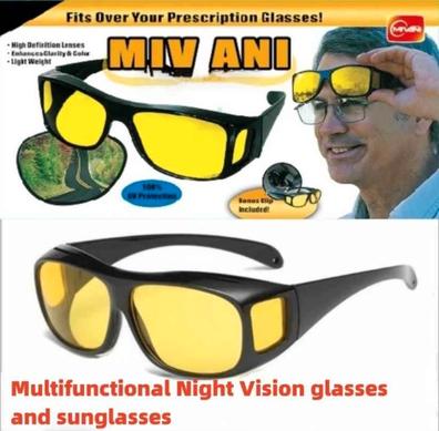 Comprar Hombres Mujeres Conductores de automóviles Gafas de visión nocturna  Gafas de sol Antideslumbrantes Gafas de sol amarillas Gafas de conducción