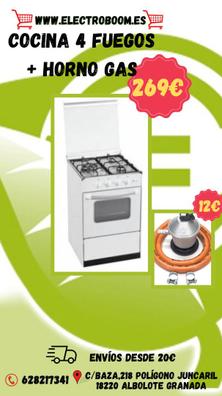Premium Estufa de Cocina - 4 Quemadores - Unidad Doble - 90cm de  Profundidad - Gas - Maxima