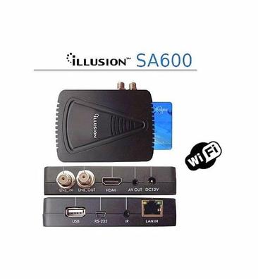 Receptor Satelite Illusion SA600 WIFI (antiguo Talcom HD500)