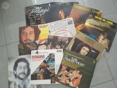 Reproductor de discos de vinilo y cd Cds, vinilos y cintas música de  segunda mano