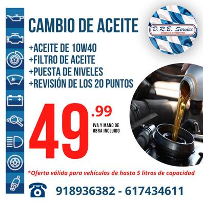 Cambio Aceite y Filtro CASTROL EDGE 5W30 4L. - Talleres Autocenter