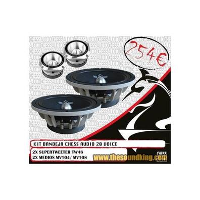 Milanuncios - Kit altavoces 6p bandeja coche 500w