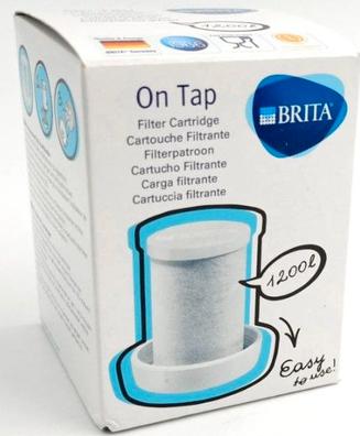BRITA On Tap - Filtro de agua del grifo con recambios de 3 meses para agua  filtrada - 1 cartucho : Hogar y Cocina 