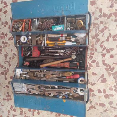  Caja de herramientas con herramientas, juegos de herramientas  para hombres, kit de herramientas con caja de herramientas rodante, juego completo  de caja de herramientas, juego de herramientas de reparación del hogar