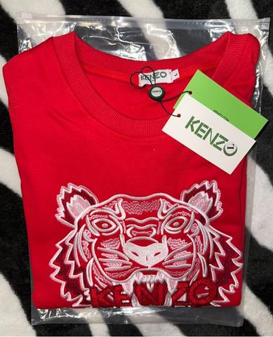 Sudadera best sale kenzo roja