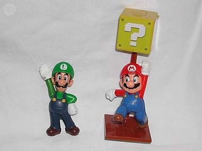 Mario Bros Luigi, Mario and Toad - Juego de 3 peluches de 7 pulgadas