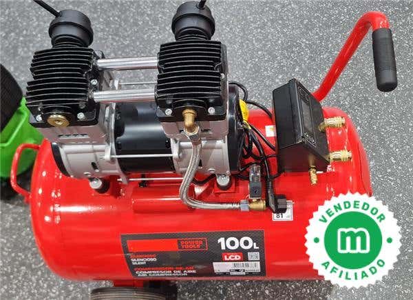 Milanuncios - compresor 100l insonoro REGULACION LCD