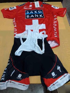 Maillot Ciclismo Hombre Verano, Traje de Ciclismo Hombre de Equipos  Profesionales, Ropa Culote Conjunto Traje Culotte Deportivo Gel para  Bicicleta MTB