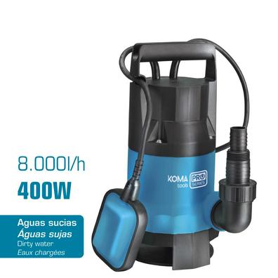 BOMBA ACHIQUE PARA AGUAS RESIDUALES (GKV-400). EBE