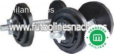 Discos Olimpicos Engomados Set “XL” Total 105 kg - Invernova Fitness