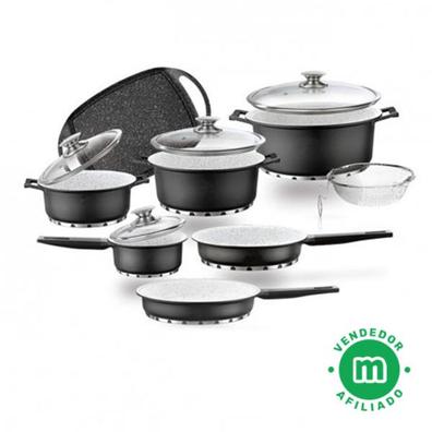 Batería de cocina 7 piezas Profesional - BRA