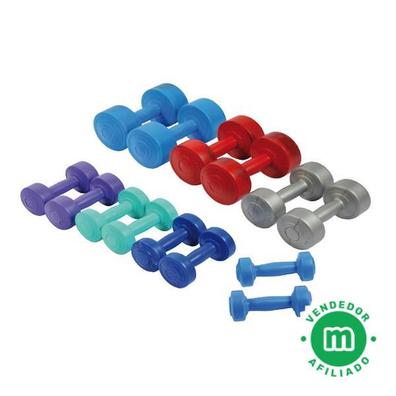 AFW - Pack de Rack + Mancuernas de Goma Pro 2,5 kg - 30 kg I Pro