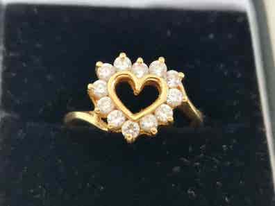 Anillo Oro 18k Circonitas "Apolda" - Joyerías Sánchez