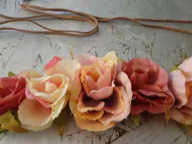 Cinturon flores Moda complementos de segunda mano barata | Milanuncios