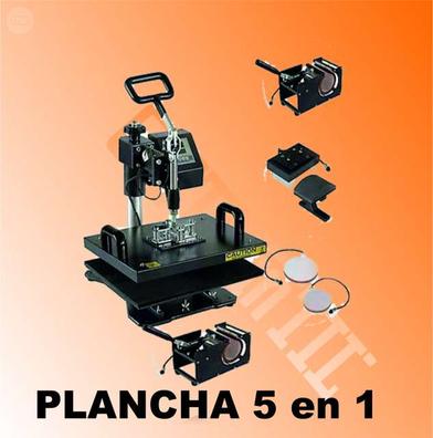 Prensa Térmica 38x38cm para Sublimación, Ajuste de Temperatura de 0 °C -  250 °C, Presión Ajustable, Pantalla Táctil, 10 Hojas GRATIS