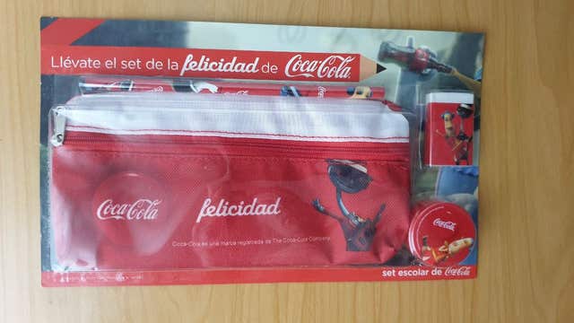 milanuncios-coca-cola-set-escolar
