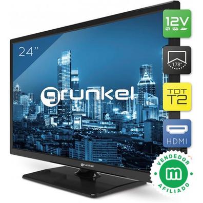 Grunkel - LED-3220BLANCO - Televisor de 81 centímetros con Panel HD Ready y  Sintonizador TDT Alta Definición T2. De bajo Consumo y con Auto-Apagado -  32 Pulgadas – Blanco : : Electrónica