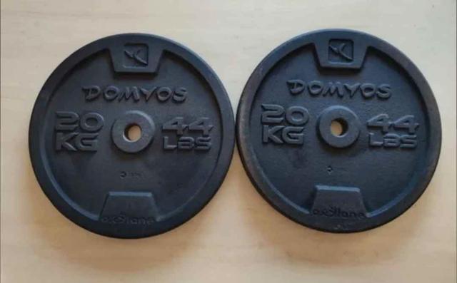 Milanuncios - DISCOS DE 10KG Y 28MM