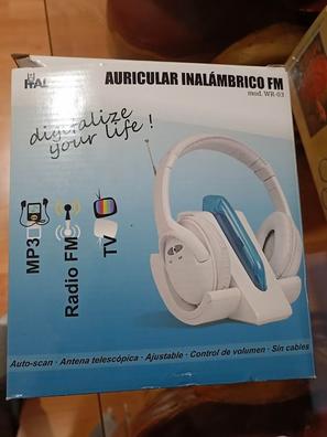Auriculares Inalámbricos con Bluetooth Cascos Diadema Plegables con  Micrófono, Radio FM, Tarjeta TF para TV, Smartphone