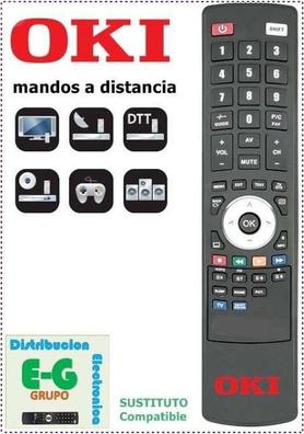 mando a distancia OKI televisión de segunda mano por 12 EUR en Alcobendas  en WALLAPOP