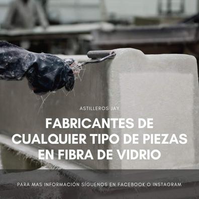 piezas de fibra de vidrio marino