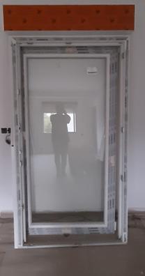 Puerta de PVC balconera oscilobatiente 120 x 200 cm