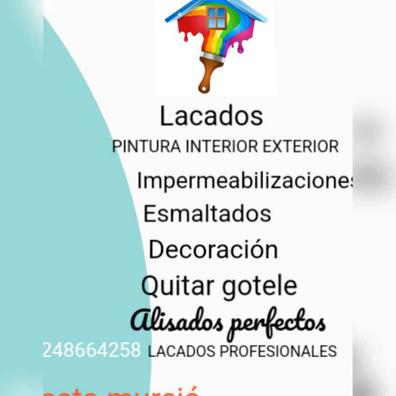 Quitar gotele Pintores baratos y con ofertas en Alicante Provincia