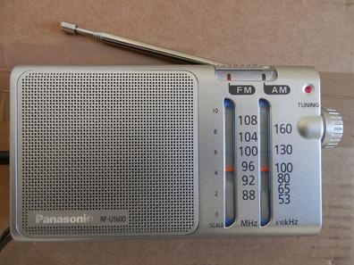Roadstar HRA-1500N Radio Portátil Vintage FM/ MW, Analógica Excelente  Recepción, Altavoz de 9.6W Incorporado