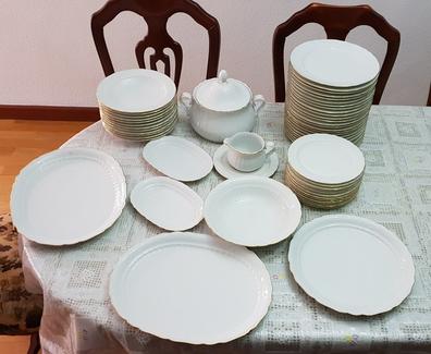 Milanuncios - Vajilla porcelana 18 piezas 6 personas