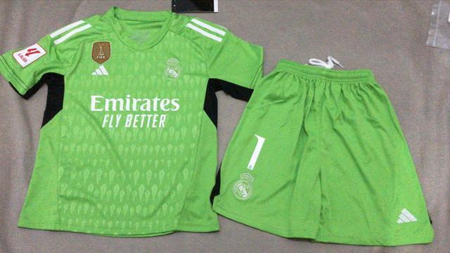 Camiseta + short Real madrid - Arquero niño 2023/2024 – Servicios