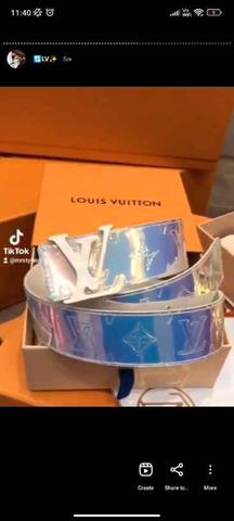 Milanuncios - Cinturon Louis Vuitton LV Prism Monogram