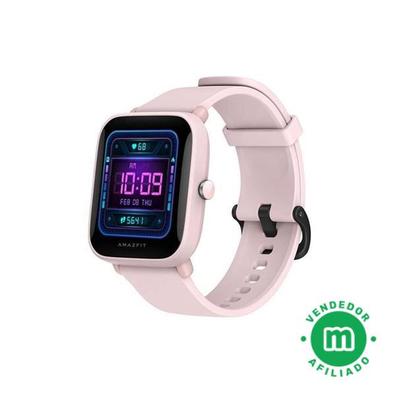 Amazfit Bip U Pro - Reloj inteligente para mujer, Alexa integrado,  rastreador de salud y fitness con GPS, más de 60 modos deportivos, monitor  de sueño