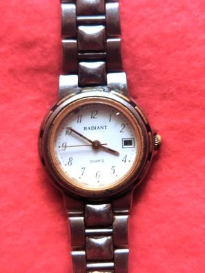 Reloj Orient Dorado Quat Vintage De Los Años 80 Impecable