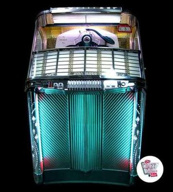 Beatfoxx GoldenAge 40s/50s Jukebox Vintage tocadiscos, CD, USB