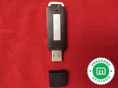 Grabadora espía USB, grabadora de audio digital, 90 horas de capacidad USB  recargable para reuniones de conferencias - 4gb (negro)