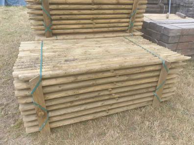 Pack de 6 listones de madera de abeto 200x2,50 cm