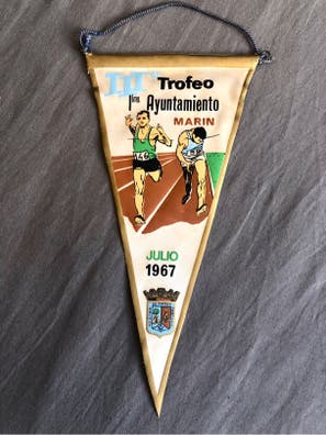 banderin publicidad fallas de valencia antiguo - Comprar Banderines