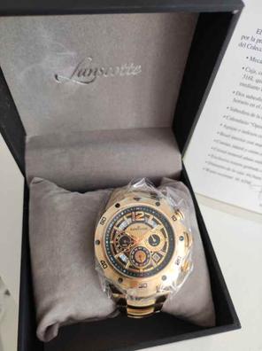 RELOJ PULSERA LANSCOTTE ABSOLUTE GOLD + CAJA