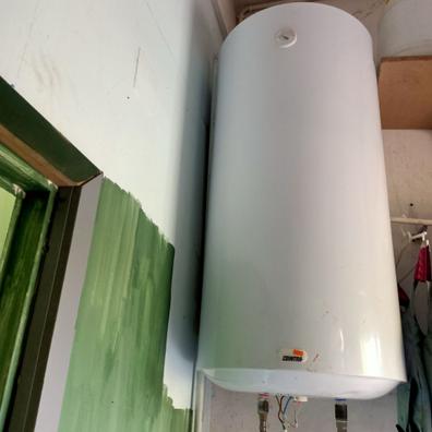 Calentador de agua electrico 80 litros plano Calentadores de agua de  segunda mano baratos